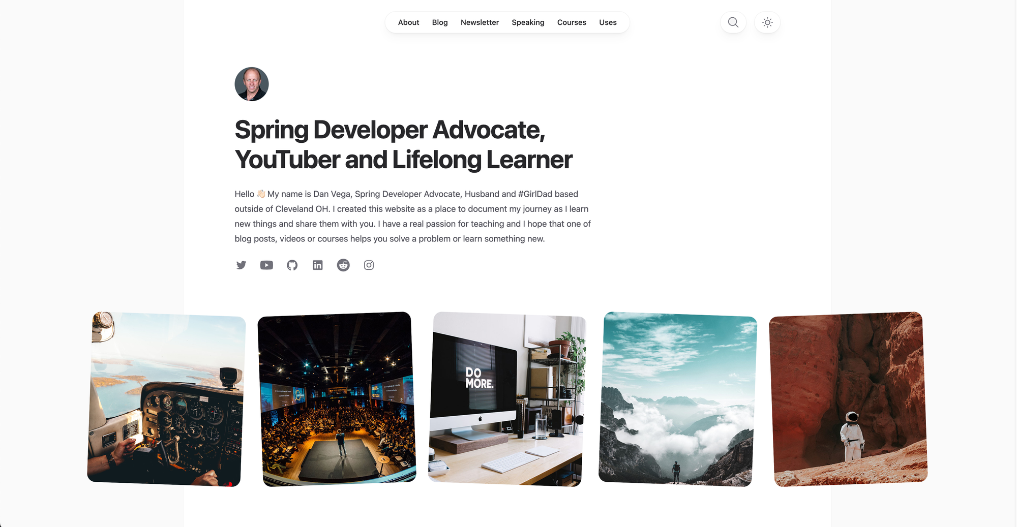 Website Redesign Light Theme